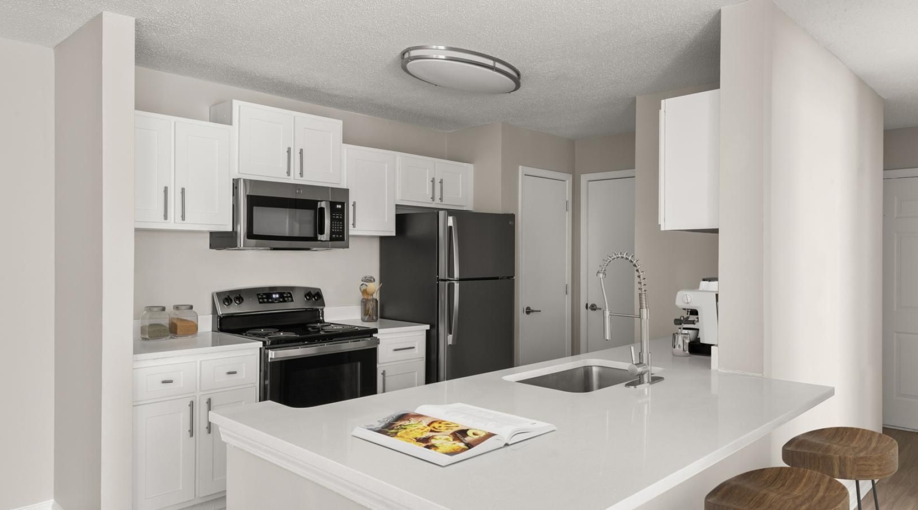 Luxury kitchens a kitchen with white cabinets